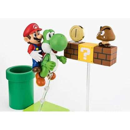 Tamashii Nations S.H.Figuarts The Super Mario Brothers Action Figure Playset