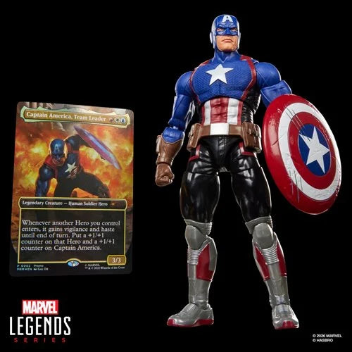 Magic: The Gathering Marvel Legends Series Captain America (Avengers: Twilight)