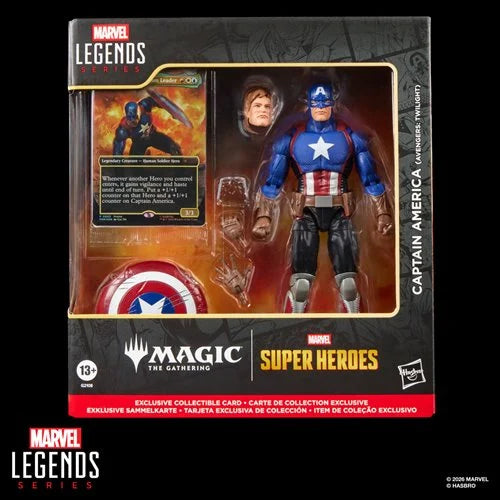 Magic: The Gathering Marvel Legends Series Captain America (Avengers: Twilight)