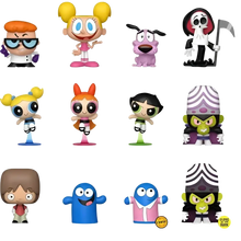 Funko pop vinyl cartoon network mystery minis featuring colorful stylized mini animated characters collectible figures
