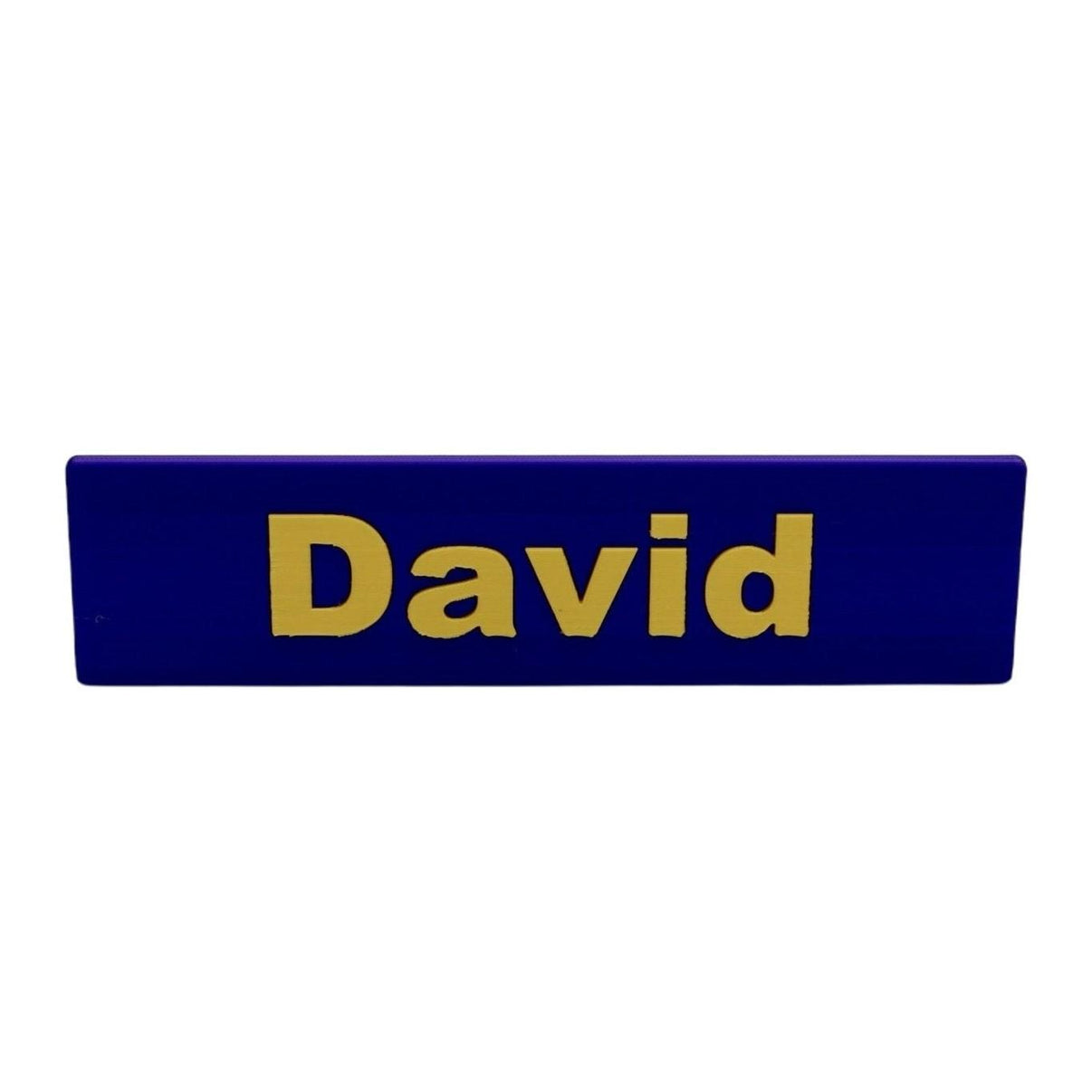 3D Printed Personalized Name Plate in Bright Colors, Artistic Desk Name Sign, Office Decor, Custom Name Plaque - Custom Colors and Fonts - Alchemist Cards & Games