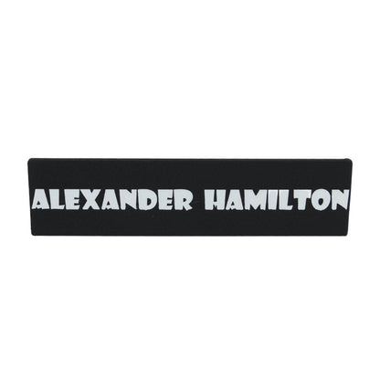 3D Printed Personalized Name Plate in Bright Colors, Artistic Desk Name Sign, Office Decor, Custom Name Plaque - Custom Colors and Fonts - Alchemist Cards & Games