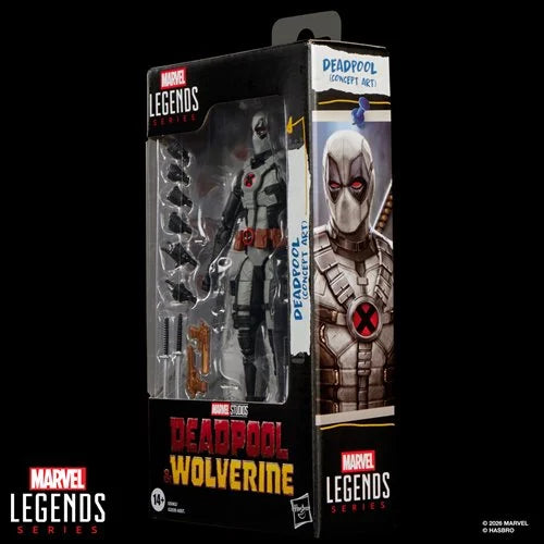 Deadpool & Wolverine Marvel Legends Series Deadpool (Concept Art) 6-Inch Action Figure