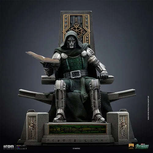 Avengers: Doomsday Doctor Doom on Throne 1:10 Art Scale Limited Edition Statue