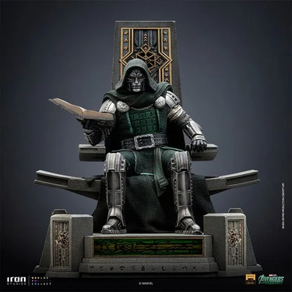 Avengers: Doomsday Doctor Doom on Throne 1:10 Art Scale Limited Edition Statue