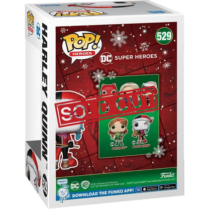 Harley Quinn Funko Pop box.