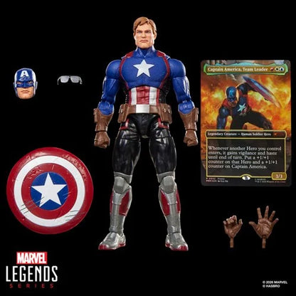 Magic: The Gathering Marvel Legends Series Captain America (Avengers: Twilight)