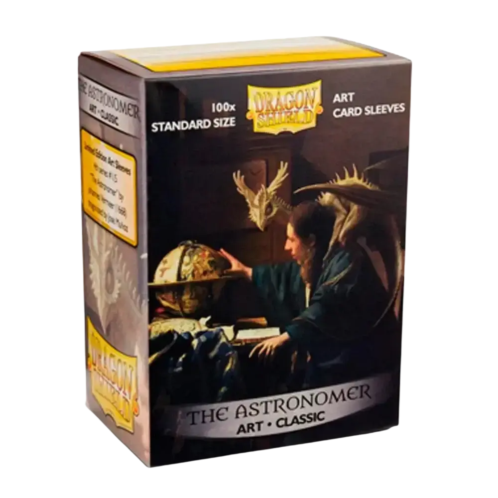 Dragon shield ’the astronomer’ art classic standard size card sleeves in a box.