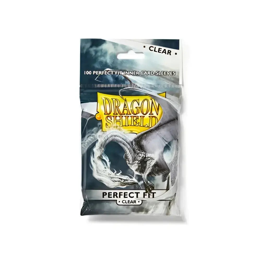Clear dragon shield perfect fit card sleeves