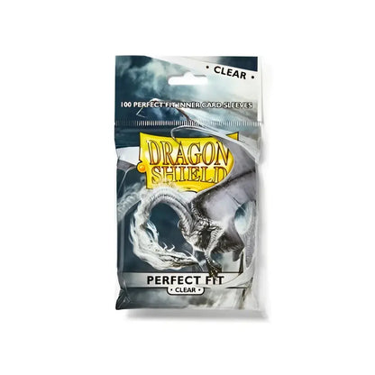 Clear dragon shield perfect fit card sleeves