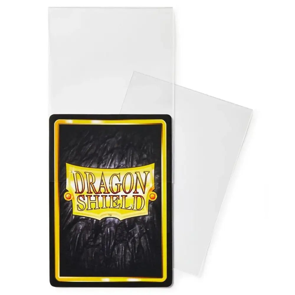 Dragon shield card protector sleeve.