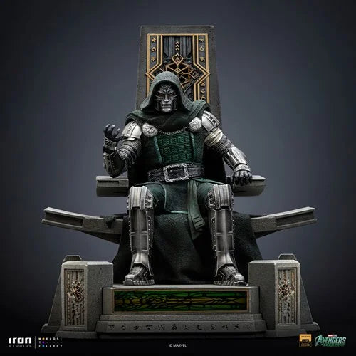 Avengers: Doomsday Doctor Doom on Throne 1:10 Art Scale Limited Edition Statue
