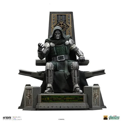 Avengers: Doomsday Doctor Doom on Throne 1:10 Art Scale Limited Edition Statue
