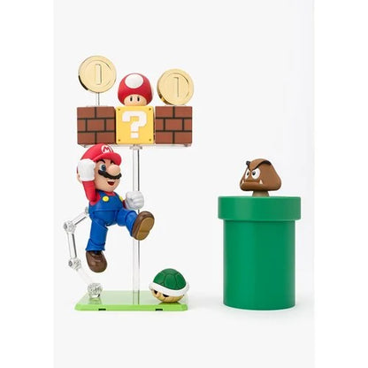 Tamashii Nations S.H.Figuarts The Super Mario Brothers Action Figure Playset
