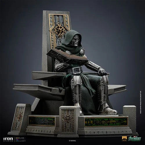 Avengers: Doomsday Doctor Doom on Throne 1:10 Art Scale Limited Edition Statue