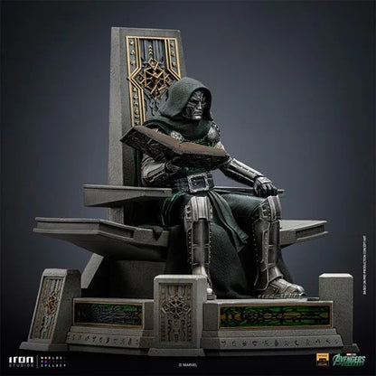Avengers: Doomsday Doctor Doom on Throne 1:10 Art Scale Limited Edition Statue