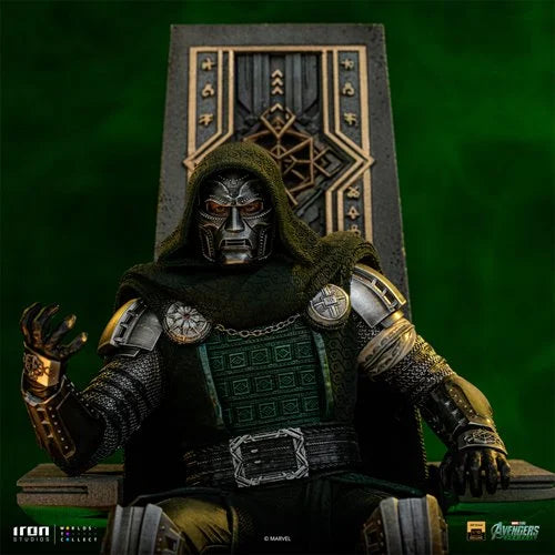 Avengers: Doomsday Doctor Doom on Throne 1:10 Art Scale Limited Edition Statue