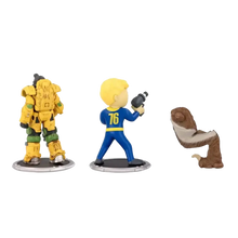 Fallout-themed collectible figurines.