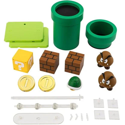 Tamashii Nations S.H.Figuarts The Super Mario Brothers Action Figure Playset