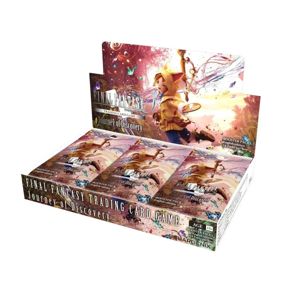 Final fantasy trading card game box set.