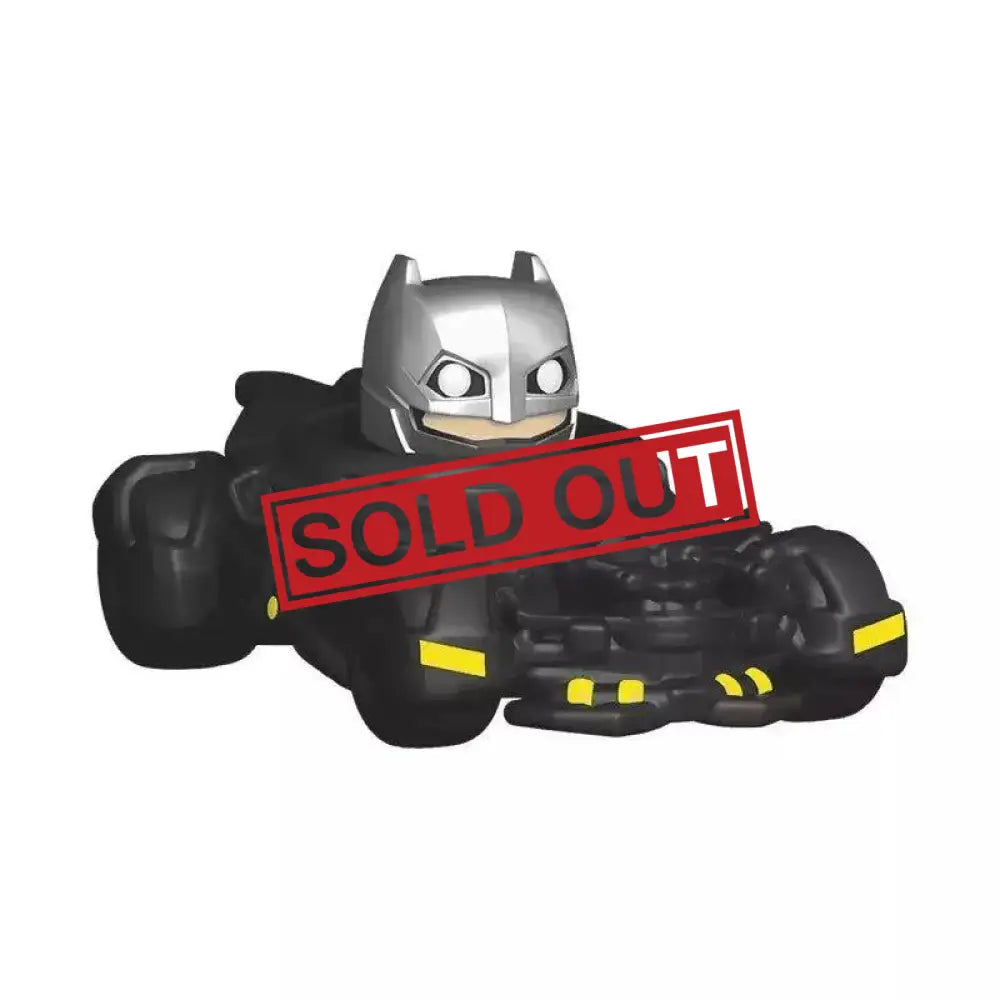 Batman in Batmobile toy.