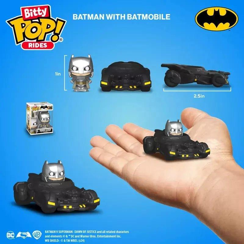 Funko Bitty Pop! Rides DC Comics Batman with Batmobile Vinyl Figure Set - Alchemist Cards & Games