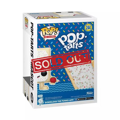 Pop-Tarts mascot Funko Pop box.