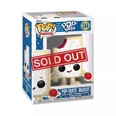 Pop-Tarts Mascot Funko Pop figure in box.