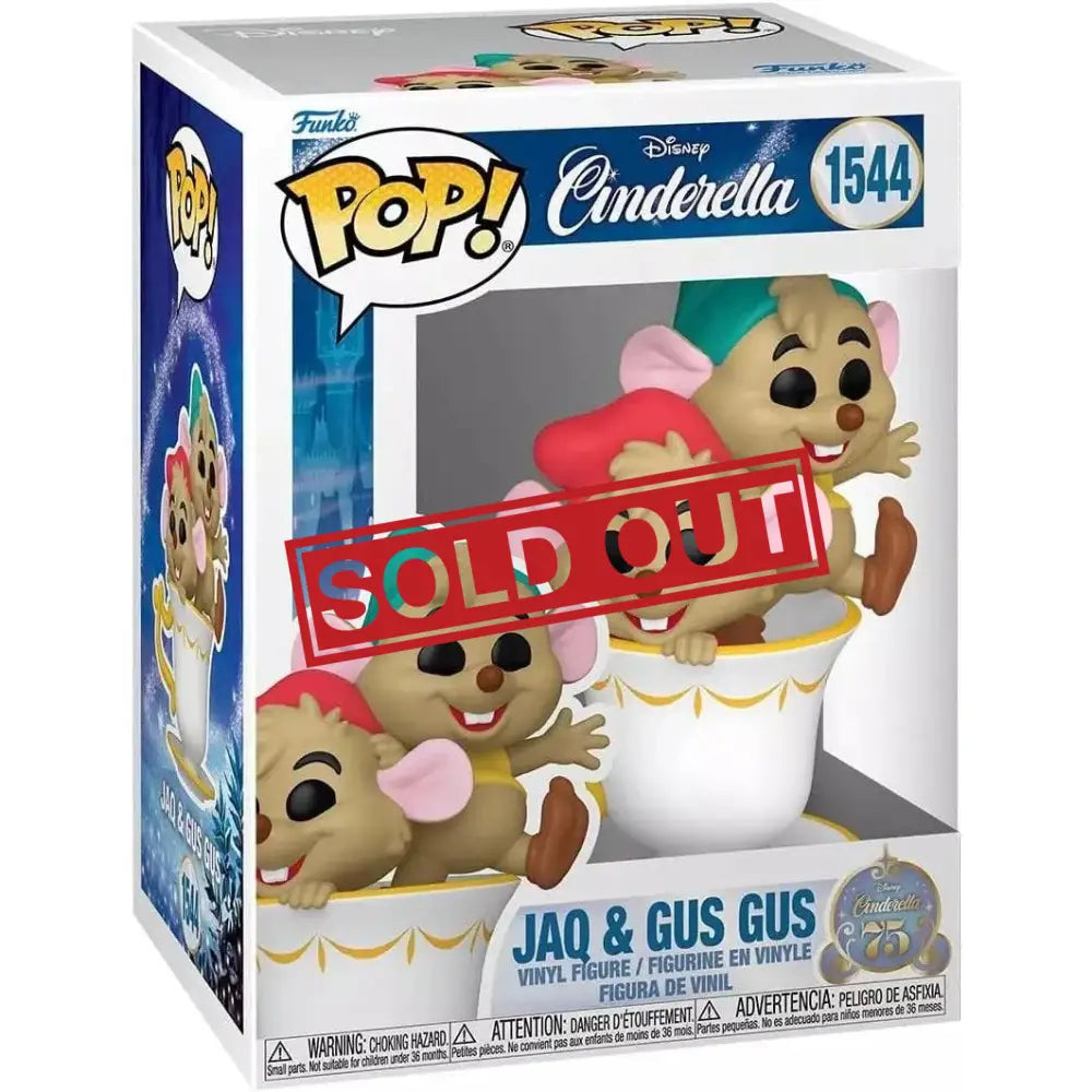 Funko Pop Cinderella figurine box.