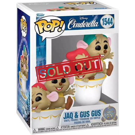 Funko Pop Cinderella figurine box.