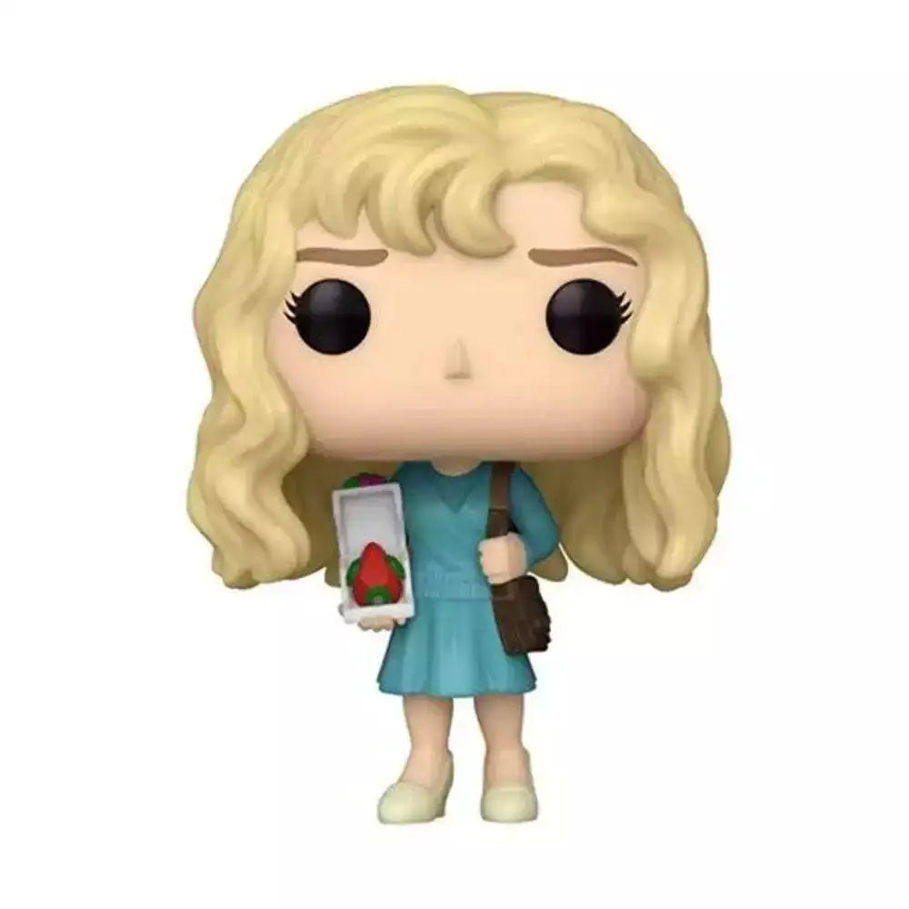 Funko Pop figurine of a blonde woman.