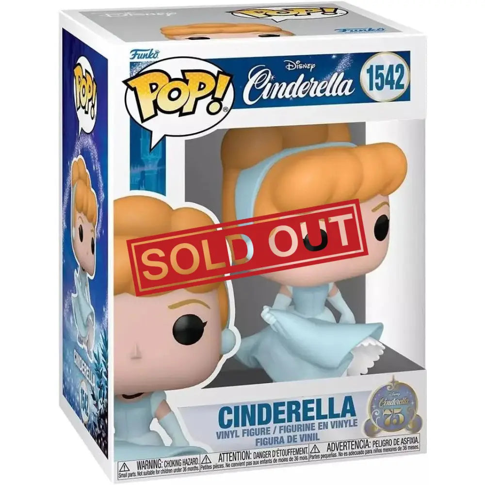 Cinderella Funko Pop figurine in box.