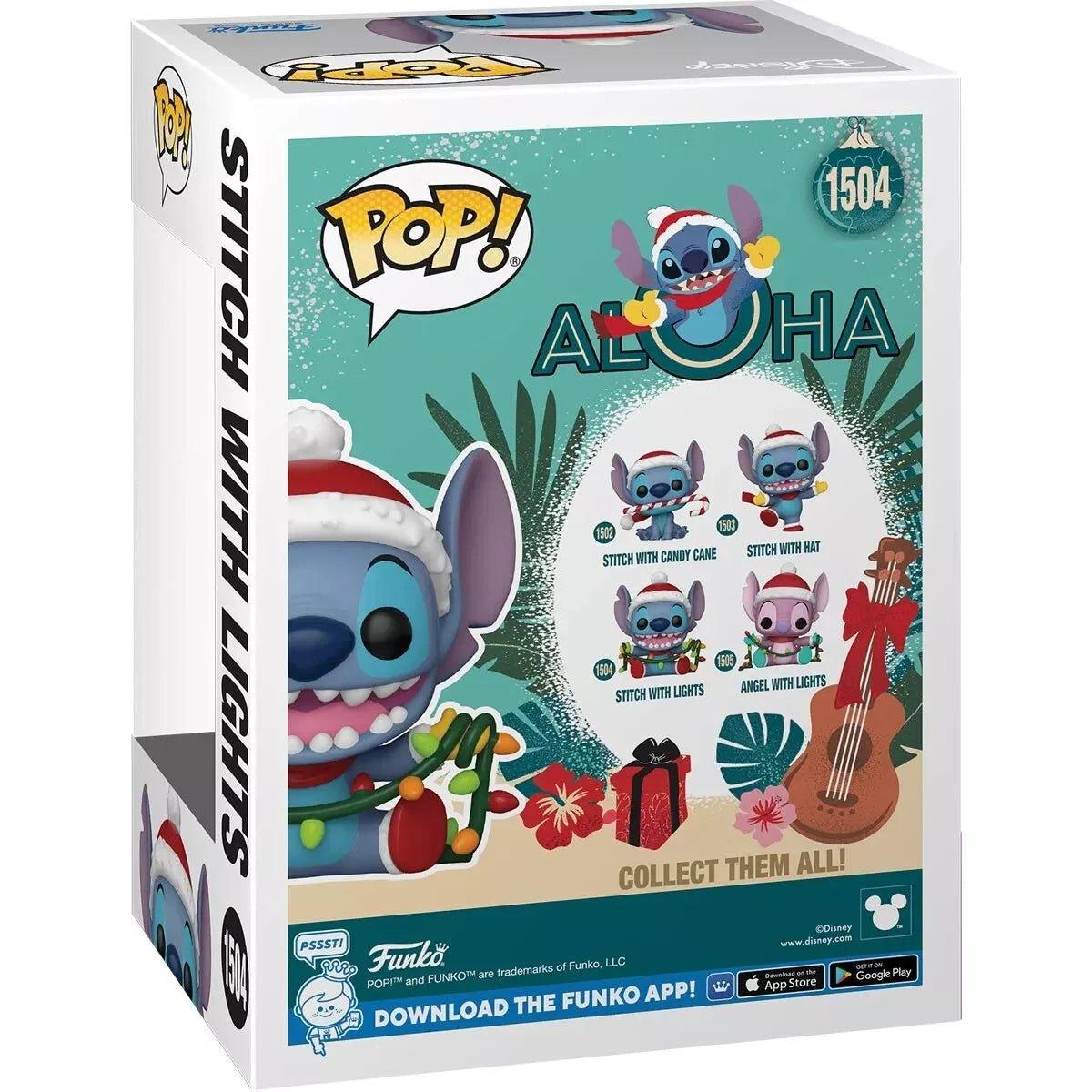 Funko Pop! Disney Lilo and Stitch - Stitch with Lights - Vinyl Figure - #1504 - Alchemist Cards & Games