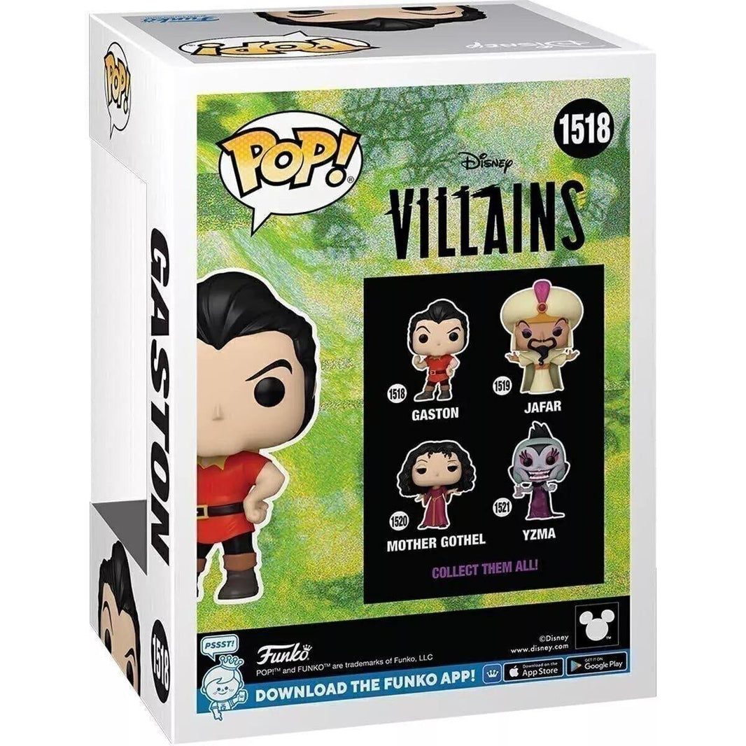 Funko Pop! Disney Villains Gaston Funko Pop! Vinyl Figure #1518 - Alchemist Cards & Games