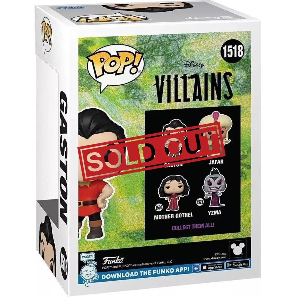 Funko Pop Disney Villains box.
