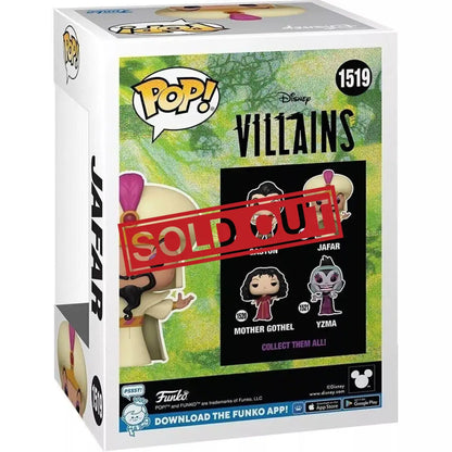 Funko Pop! Disney Villains box.