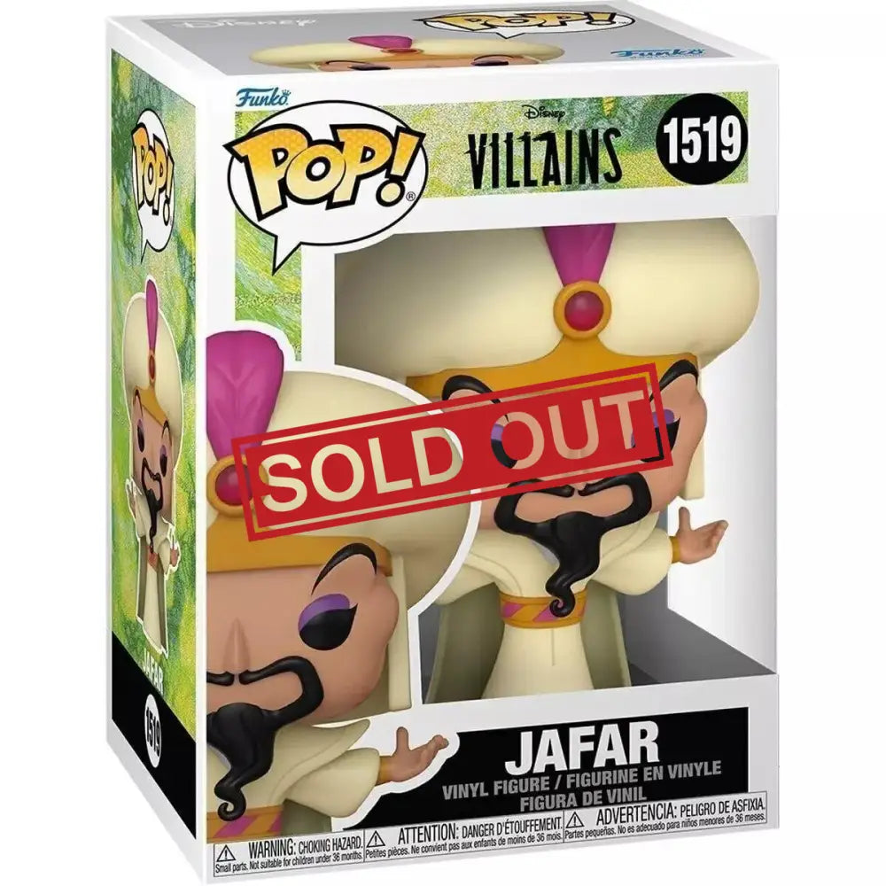 Jafar Funko Pop figurine.