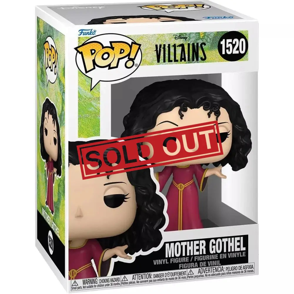 Mother Gothel Funko Pop figure.