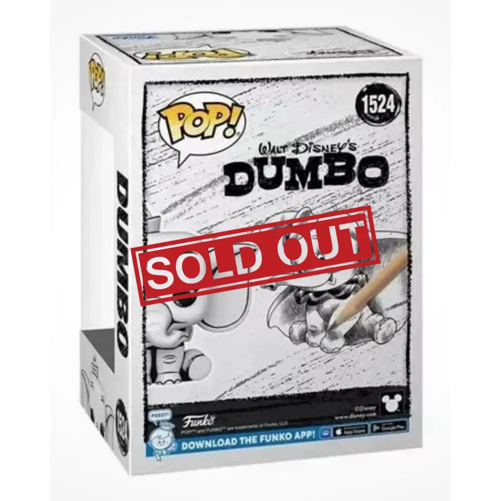 Dumbo Funko Pop box.