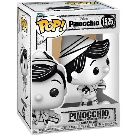 Pinocchio Funko Pop figure in box.