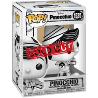 Pinocchio Funko Pop figure in box.