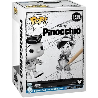 Pinocchio Funko Pop box.