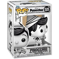 Pinocchio Funko Pop figure in box.