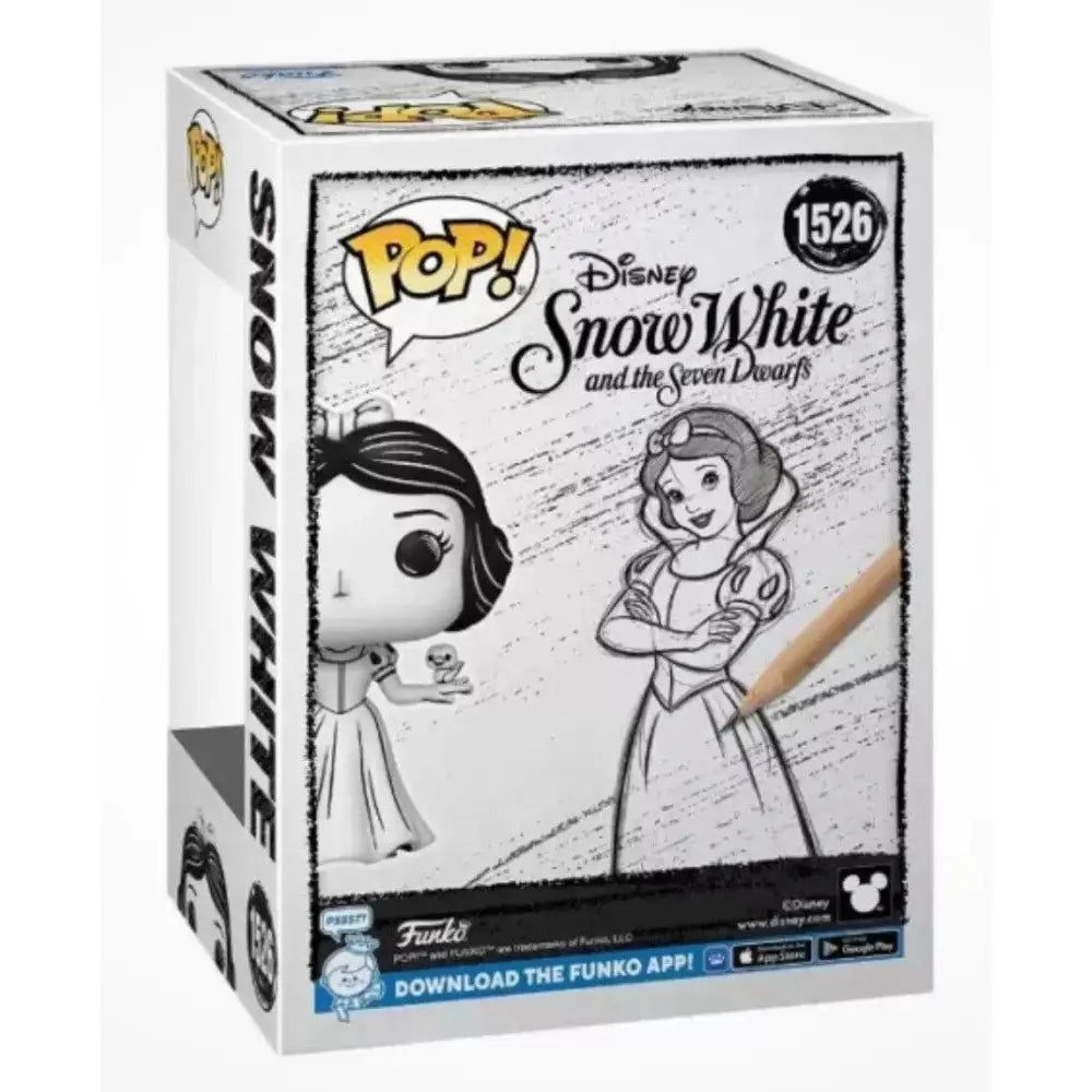 Snow White Funko Pop box.