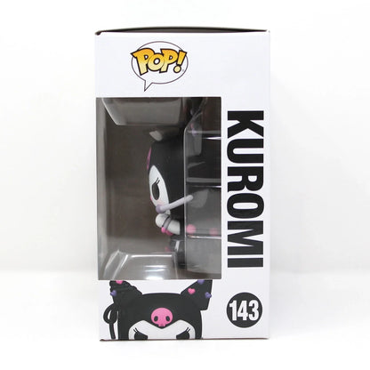 Black and pink kuroomi funko pop! Vinyl figure in its original packaging.