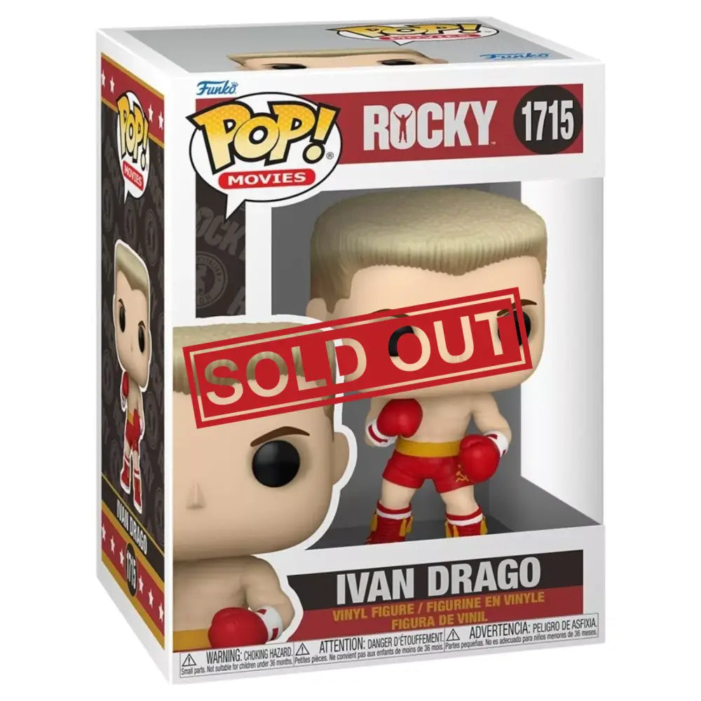 Ivan Drago Funko Pop figure.