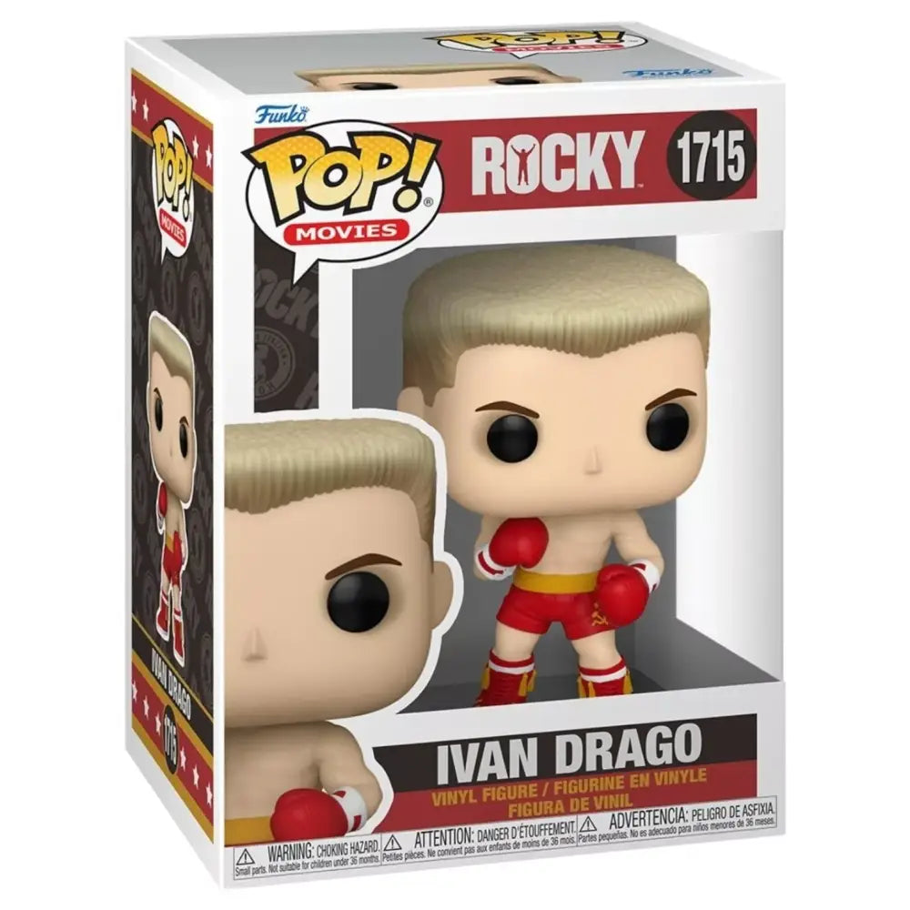 Ivan Drago Funko Pop figure.