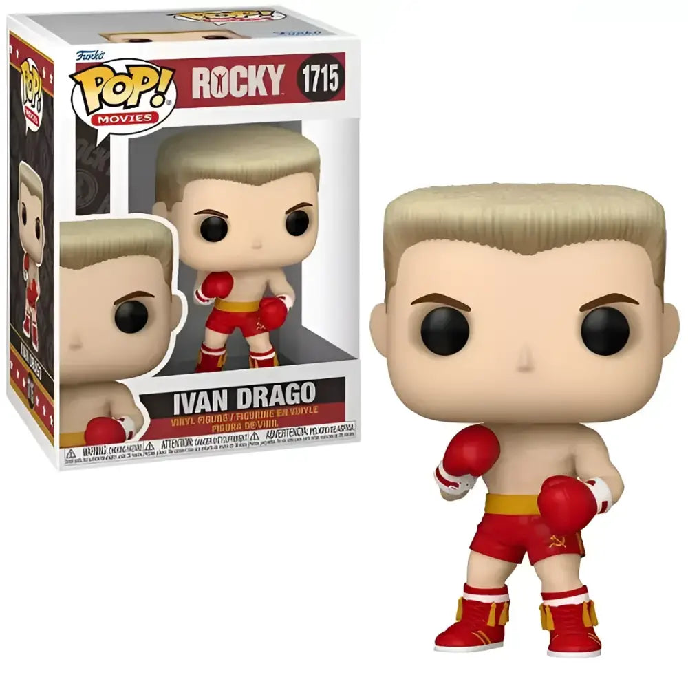 Ivan Drago Funko Pop figure.