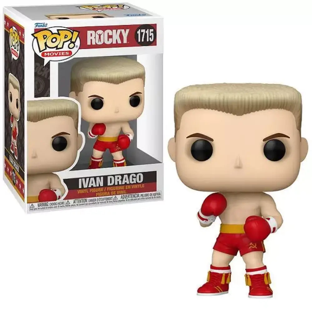 Ivan Drago Funko Pop figure.