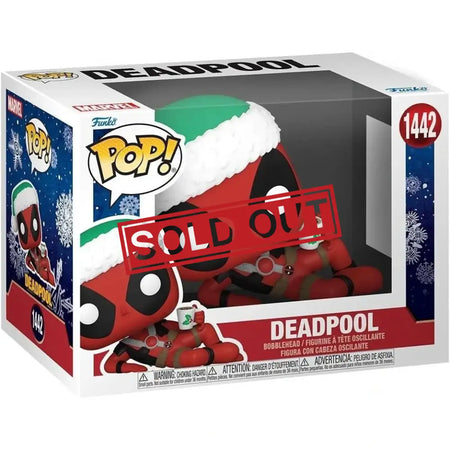 Deadpool Funko Pop figurine in box.
